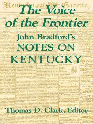 cover image of The Voice of the Frontier